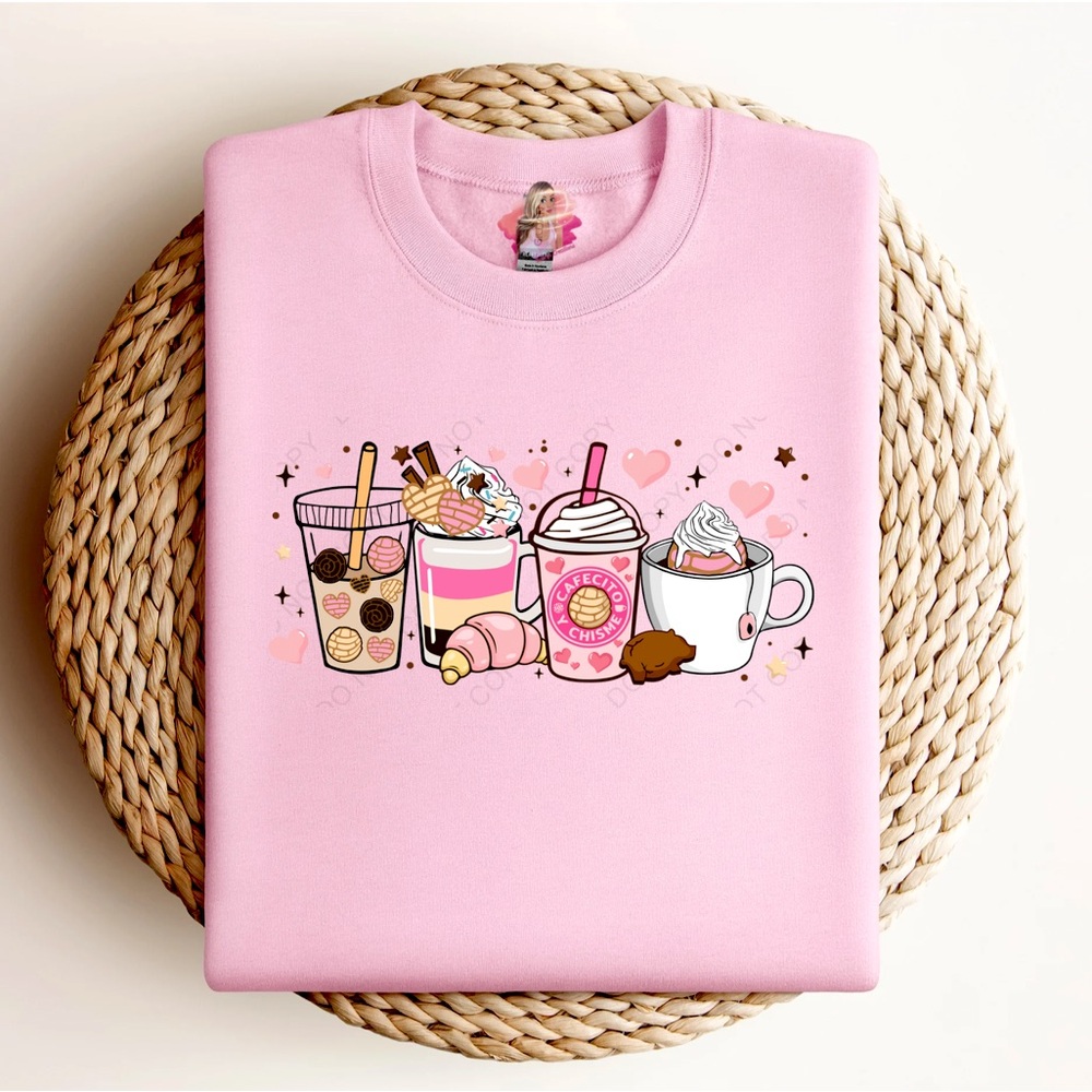 CAFECITO Y CHISME CREWNECK